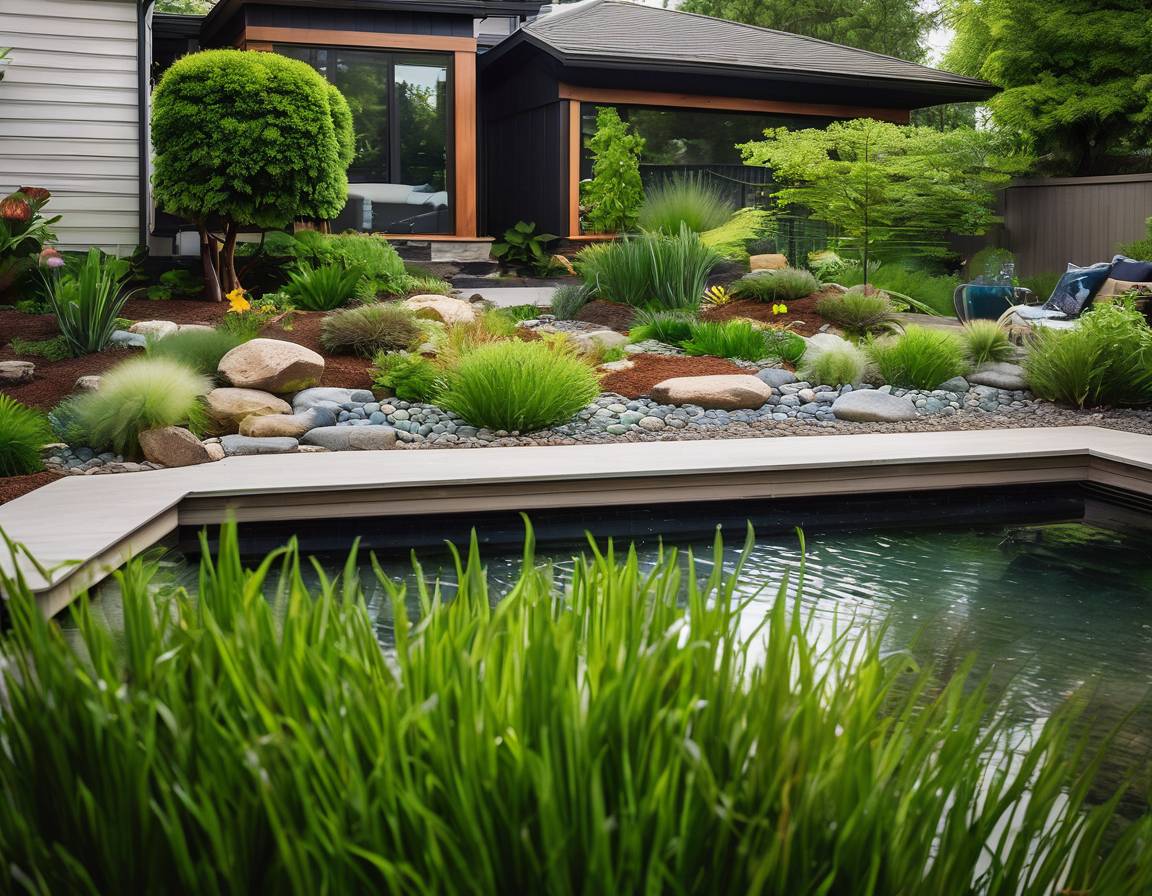 Jak stworzyć domowy ogród deszczowy do naturalnego filtrowania wody?